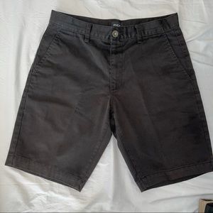 Men’s 31 black RVCA shorts